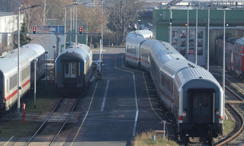 Züge auf dem Abstellgleis (Archiv)