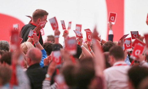 Abstimmung auf SPD-Parteitag am 29.06.2025