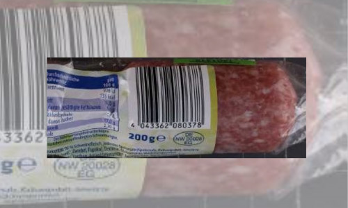 In der Wurst wurden verotoxinbildende Escherichia (E.) coli nachgewiesen.