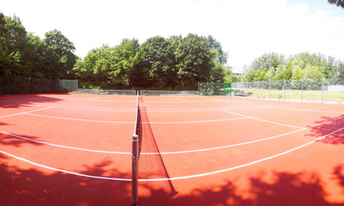 Diese Tennisplätze können wieder genutzt werden.