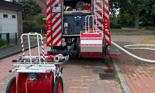 Einsatz in der Zwickauer Straße