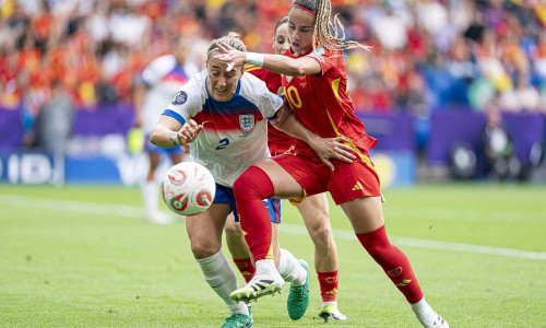Finale der Frauen-EM zwischen England und Spanien am 27.07.2025