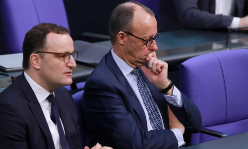 Jens Spahn und Friedrich Merz (Archiv)