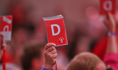 Abstimmung auf SPD-Parteitag am 28.06.2025