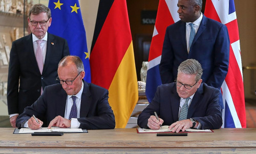 Unterzeichnung von Freundschaftsvertrag am 17.07.2025
