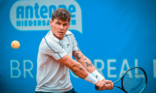 Daniel Masur (ATP 475) gewann auf dem BRAWO CENTER COURT in drei Sätzen und steht heute in der Finalrunde der Qualifikation. 