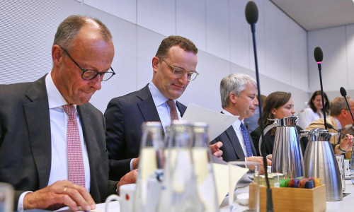 CDU/CSU-Fraktionssitzung am 07.07.2025