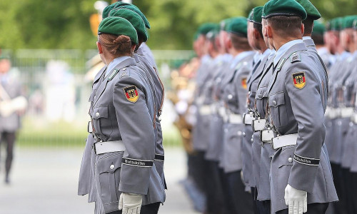 Bundeswehr-Soldaten am 22.07.2025