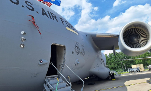 Militärfrachtflugzeug Boeing C-17 Globemaster (Archiv)