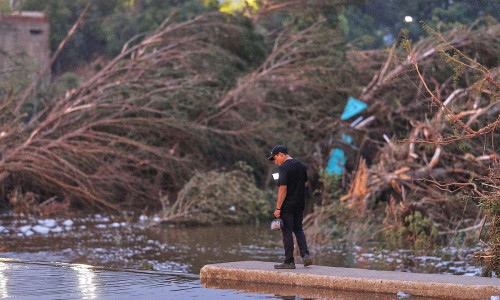 Folgen der Sturzflut in Texas im Juli 2025