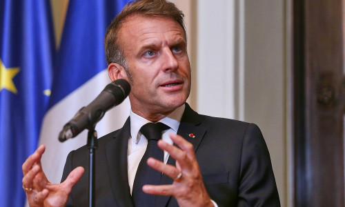 Emmanuel Macron am 23.07.2025
