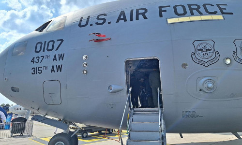Militärfrachtflugzeug Boeing C-17 Globemaster (Archiv)