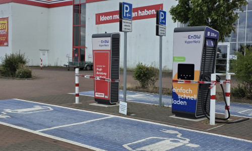 Aktuell können diese Ladesäulen nicht genutzt werden.