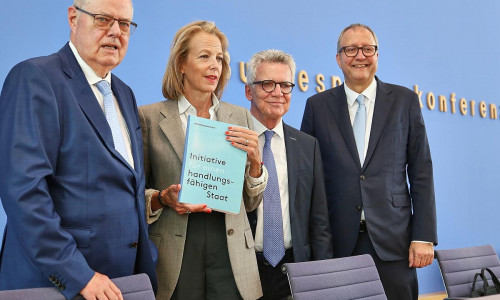 Vorstellung des Abschlussberichts der Initiative für einen handlungsfähigen Staat am 14.07.2025