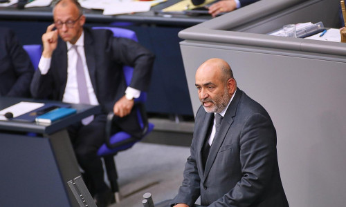 Friedrich Merz und Omid Nouripour (Archiv)