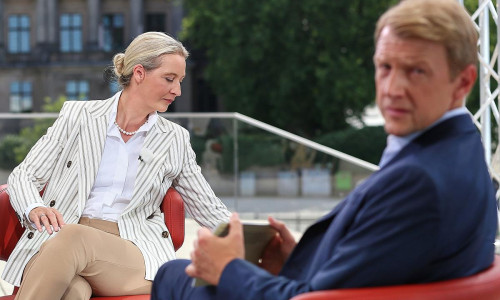 Alice Weidel und Markus Preiß