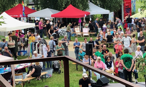 Es wird auch einen Flohmarkt geben. Archivbild