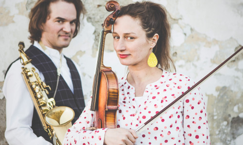 Das Duo Härtel & Trübsbach.