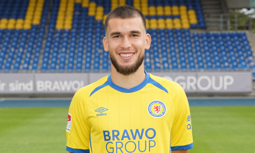 Mehmet Aydin brachte die Eintracht gegen Darmstadt zunächst in Führung.