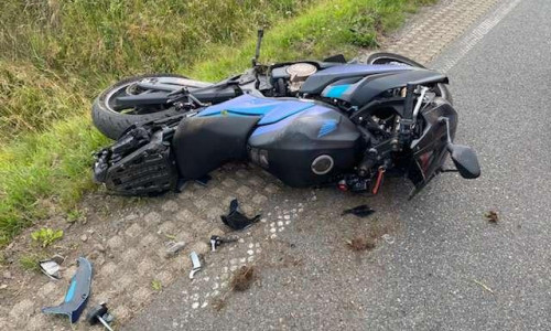 An der Honda ist vermutlich Totalschaden entstanden.