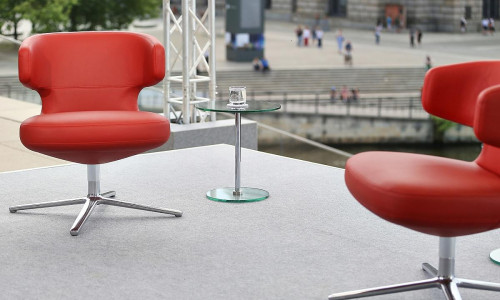 Set von ARD-Sommerinterview (Archiv)