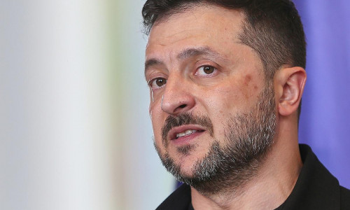 Wolodymyr Selenskyj am 13.08.2025