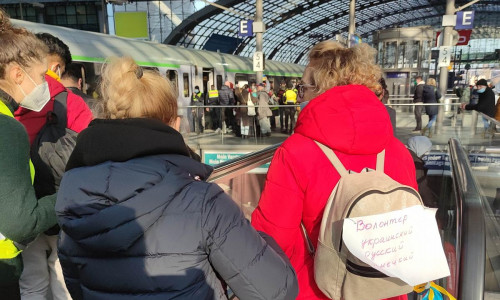 Ankunft von Flüchtlingen aus der Ukraine in Deutschland (Archiv)