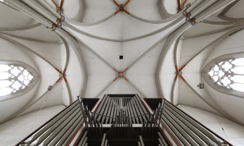 Die Klais-Orgel in der Braunschweiger St.-Aegidien-Kirche. 