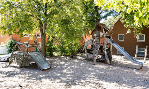 Der Spielplatz Leo-Elli wird saniert.