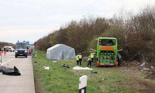 Unfall auf der A 9 bei Leipzig am 27.03.2024