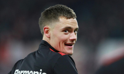 Florian Wirtz vor seinem Wechsel noch bei Bayer Leverkusen (Archiv)