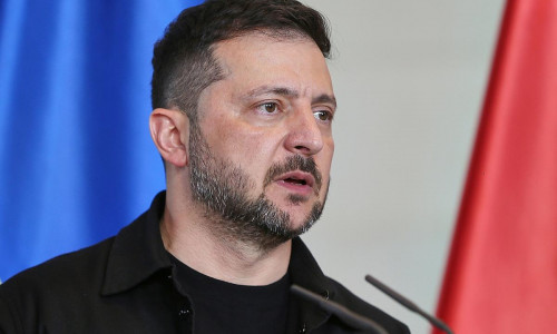 Wolodymyr Selenskyj am 13.08.2025