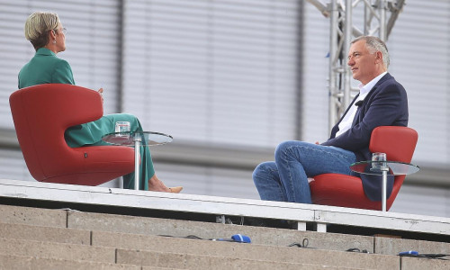 ARD-Sommerinterview mit Jan van Aken am 17.08.2025