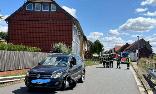 Das am Unfall beteiligte Auto.
