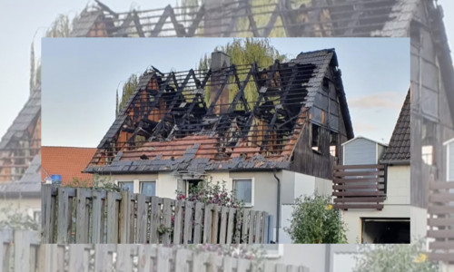 In Hordorf kam es zu einem verheerenden Brand. Eine Familie steht vor dem Nichts. 