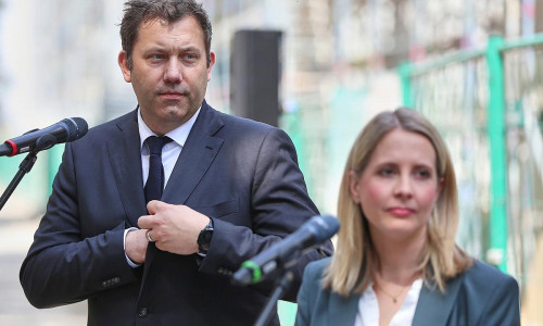 Lars Klingbeil und Verena Hubertz (Archiv)