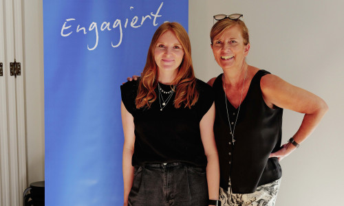 Sophie Denecke (links) und Heide Lorenz vom Kinderschutzbund.