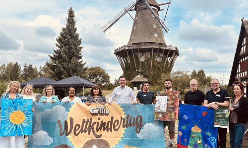 Am Weltkindertag (20.9.) wird doppelt gefeiert – schon um 11 Uhr beginnt das Kinderfest der Kinderklinik des Helios Klinkums – um 13 Uhr geht es gegenüber am Mühlenfest mit dem Kinderspielfest zusätzlich los. 