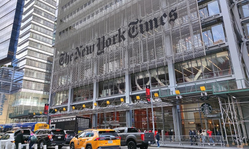 Hauptsitz der New York Times (Archiv)