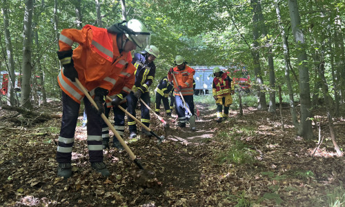 Am Wochenende fand eine Übung rund um das Thema Wald- und Vegetationsbrände statt.