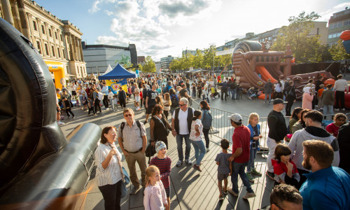 Am 27. und 28. September bringt das trendsporterlebnis vielfältige Sportarten zum Zuschauen und Mitmachen in die Braunschweiger Innenstadt.  