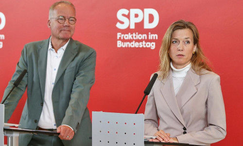 Matthias Miersch und Siemtje Möller am 15.09.2025