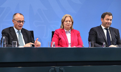 Merz, Bas und Klingbeil (Archiv)