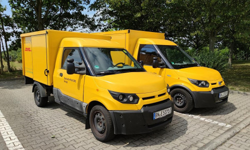 Deutsche-Post-Transporter (Archiv)