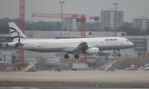 Flugzeug der Aegean Airlines (Archiv)