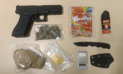 Teil der beschlagnahmten Gegenstände