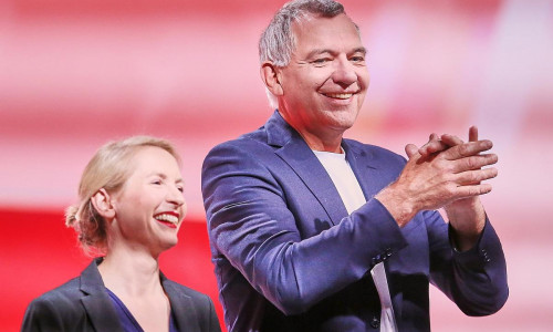 Ines Schwerdtner und Jan van Aken (Archiv)