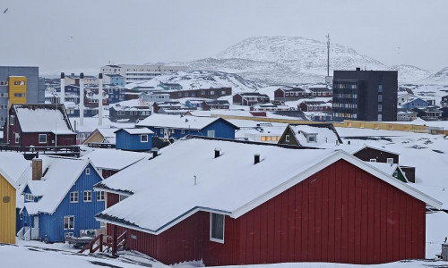 Nuuk auf Grönland am 19.01.2026