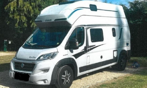 Foto vom entwendeten Wohnmobil