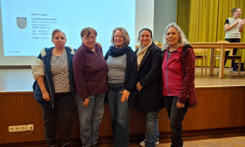 Sie vertreten die Eltern von Kindern aus dem Kreis Wolfenbüttel: Nina Marulo (v.l.), Sigrid Gille, Diana Blank, Bärbel Leseberg und Petra Liekefett.